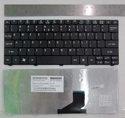 Bàn phím Acer Aspire One 532h 521 522 533 ZE6 ZE7 (Đen)