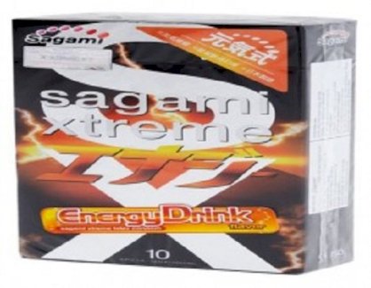 Bao cao su Sagami Xtreme Energy Drink siêu mỏng 1h/3c