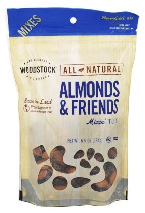 Woodstock Almonds and Friends, 6.5 Ounce