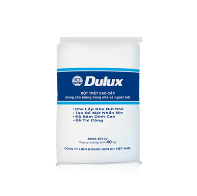 Bột trét nội ngoại thất Dulux 40Kg