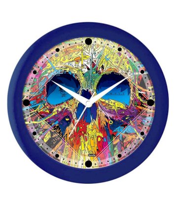 Shopkeeda Blue Classic Wall Clock 05