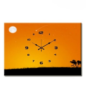 Design 'O' Vista Dusk Beauty Wall Clock