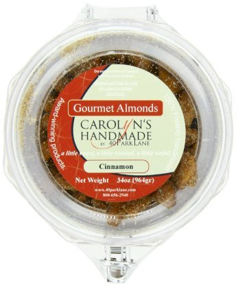 Carolyn's Handmade Gift Jar, Cinnamon Almonds, 34 Ounce