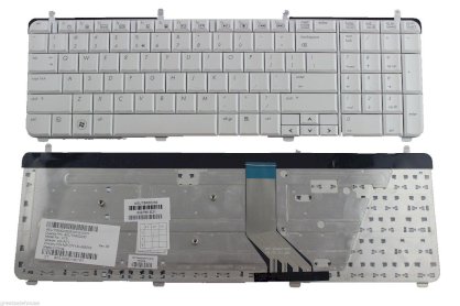 Bàn phím laptop HP Pavilion DV7-2000, DV7-2100, DV7-2200, DV7-2300, DV7-3000, DV7-3100 (Trắng)