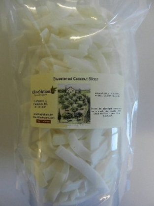 OliveNation Sweetened Coconut Slices 16 oz