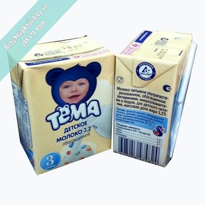 Sữa béo Tema của Nga giúp tăng cân cho bé từ 8 tháng, MB4020