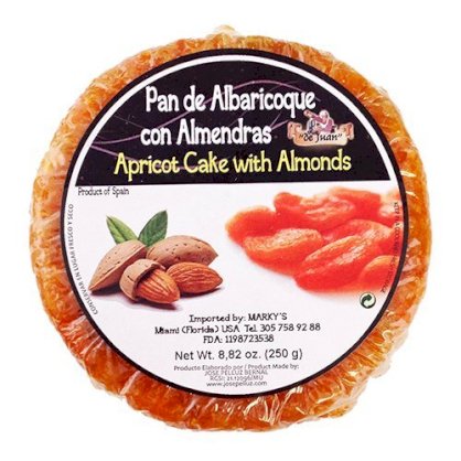 Spanish Apricot Cake with Almonds - 8.8 oz