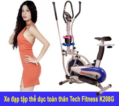 Xe đạp tập thể dục đa năng Tech Fitness K208G