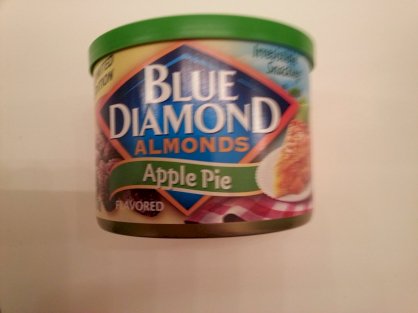 Blue Diamond Almonds Apple Pie Limited Edition 6oz Can (Pack of 4)