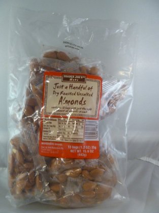 Almonds, Shelled, Raw, 10 lbs. Bulk
