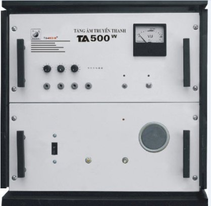 Máy tăng âm truyền thanh TA500W