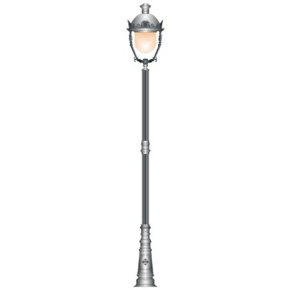 Cột đèn Davilighting DV Pine nữ hoàng 3.4m