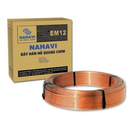 Dây hàn hồ quang chìm NAHAVI EM 12K 2.4mm,3.2mm,4.0mm có mạ