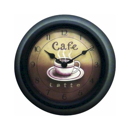  Geneva Clock Co 8125 Cafe Plastic Wall Clock 9 inch