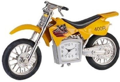  GoGifts Dirt Rider Bike Analog Clock (Multi-color) 