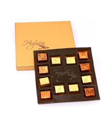 Hoglatto (nuts) Assorted Chocolates In Tray - 12 Chocolates