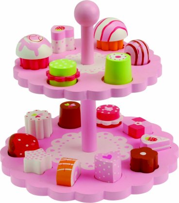 Wooden Sweet Treats for Tea Time Play