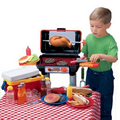 Bar-B-Que Play Set with grill and much more