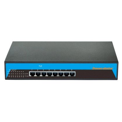 Switch POE 8 cổng 3onedata ES1008G-4POE-65W-P