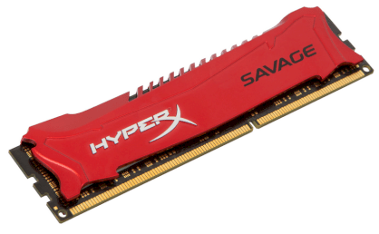 Kingston Savage Memory Red (HX316C9SR/4) - DDR3 - 4GB - Bus 1600MHz - PC3 12800 CL11 Intel XMP DIMM