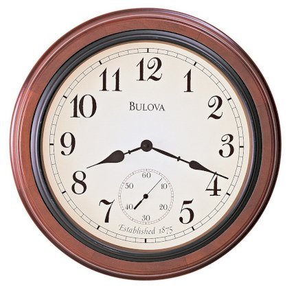 Bulova Richmond 16" Wide Wall Clock