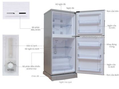 Tủ lạnh Panasonic BJ186MTVN