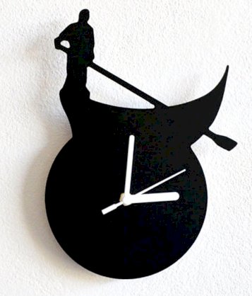 Blacksmith Condola Venice Italy - Wall Clock