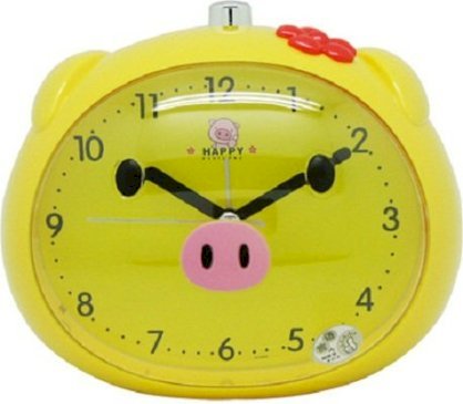  GoGifts Pig Alarm Analog Clock (Yellow) 