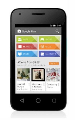 Alcatel OneTouch Pixi 3 (3.5) 4009A Orange