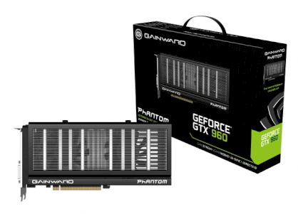 Gainward GeForce GTX 960 Phantom (Nvidia GeForce GTX 960, 2048MB GDDR5, 128 bits, PCI-Express 3.0 x 16)