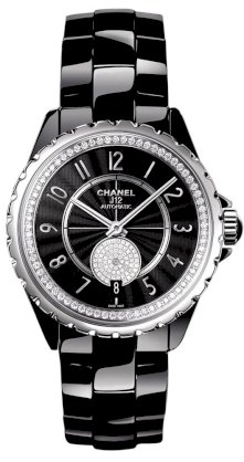     Chanel Unisex Ceramic Black Sapphire 36.5mm 64320