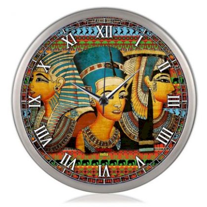 Colorsaga Egyptian King & Queen Wall Clock CO927DE13PJIINDFUR