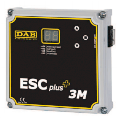 Tủ điện tử điều khiển và bảo vệ bơm chìm giếng khoan DAB ESC PLUS 4 T 4HP
