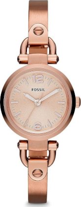 Fossil Women's Georgia Mini Rose Gold-Tone Watch 26mm 65307