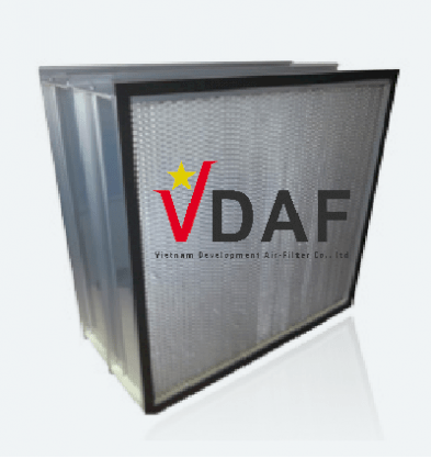 Hepa filter- Lọc Hepa 292T Loại khung kim loại, mặt lỗ VDAF