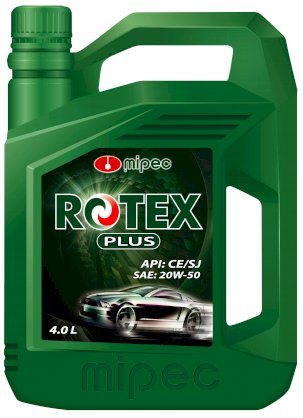 Nhớt Rotex Plus CE/SJ can 4L