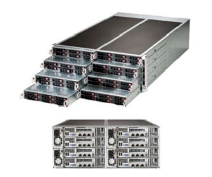 Server Supermicro SuperServer F618R2-R72PT+ (Black) (SYS-F618R2-R72PT+) E5-2603 v3 (Intel Xeon E5-2603 v3 1.60GHz, RAM 4GB, 1620W, Không kèm ổ cứng)