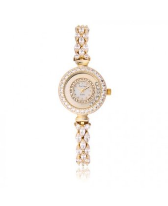Đồng hồ nữ lắc tay Royal Crown RC9201-M2/4530F - Mặt đá xoay (Gold)