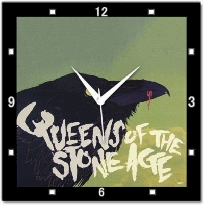  Shoprock Queens of the Stone Age Analog Wall Clock (Black) 