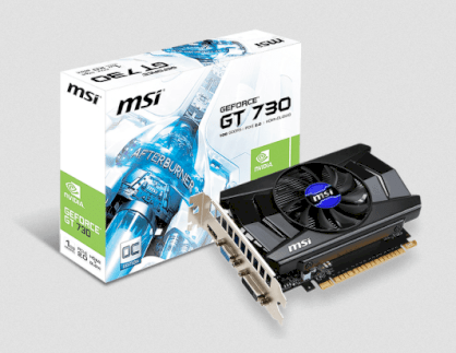 MSI N730K-1GD5/OC (Nvidia GeForce GT 730, 1024MB GDDR5, 64 bits, PCI Express x16 2.0)
