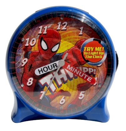 Marvel Ultimate Spider-Man Time Teacher Desk Clock