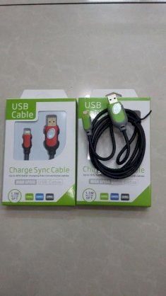 Cáp USB mini - dây lưới dài 1.5m