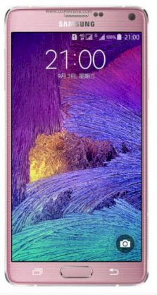 Samsung Galaxy Note 4 (Samsung SM-N910L/ Galaxy Note IV) Blossom Pink for Asia