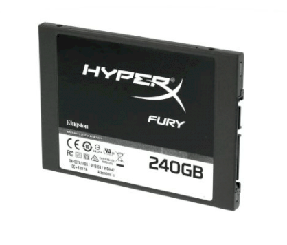 SSD Kingston HyperX Fury SHFS37A/240G 240GB - 2.5" - SATA 3 (6Gb/s)