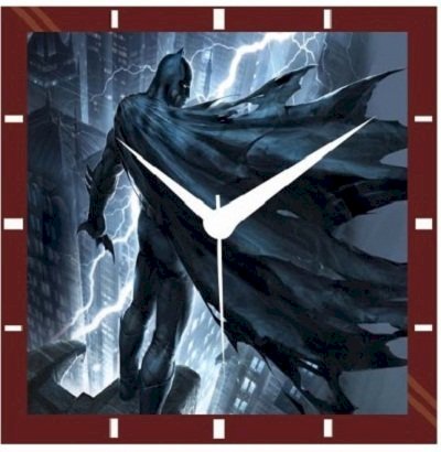  Moneysaver Batman the Dark Knight Analog Wall Clock (Multicolour) 