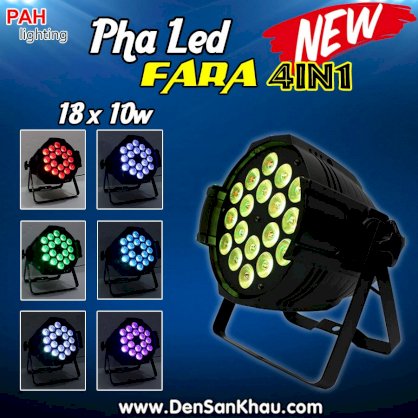 Đèn pha FARA 4in1 18 x 10w LED PAH - L470