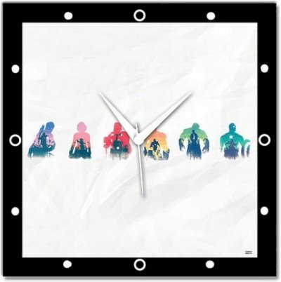  Shoprock Avengers Image Analog Wall Clock (Black) 