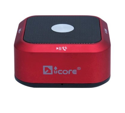Loa Bluetooth iCORE có khe đọc thẻ nhớ IC-48T Red