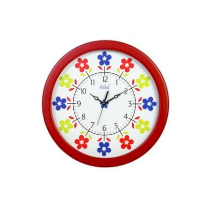 Safal Quartz Floral Wall Clock SA553DE08GNNINDFUR