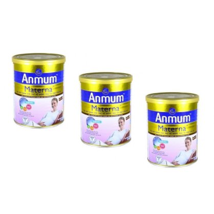 Bộ 3 hộp sữa Anmum Materna Chocolate (3 x 400g)